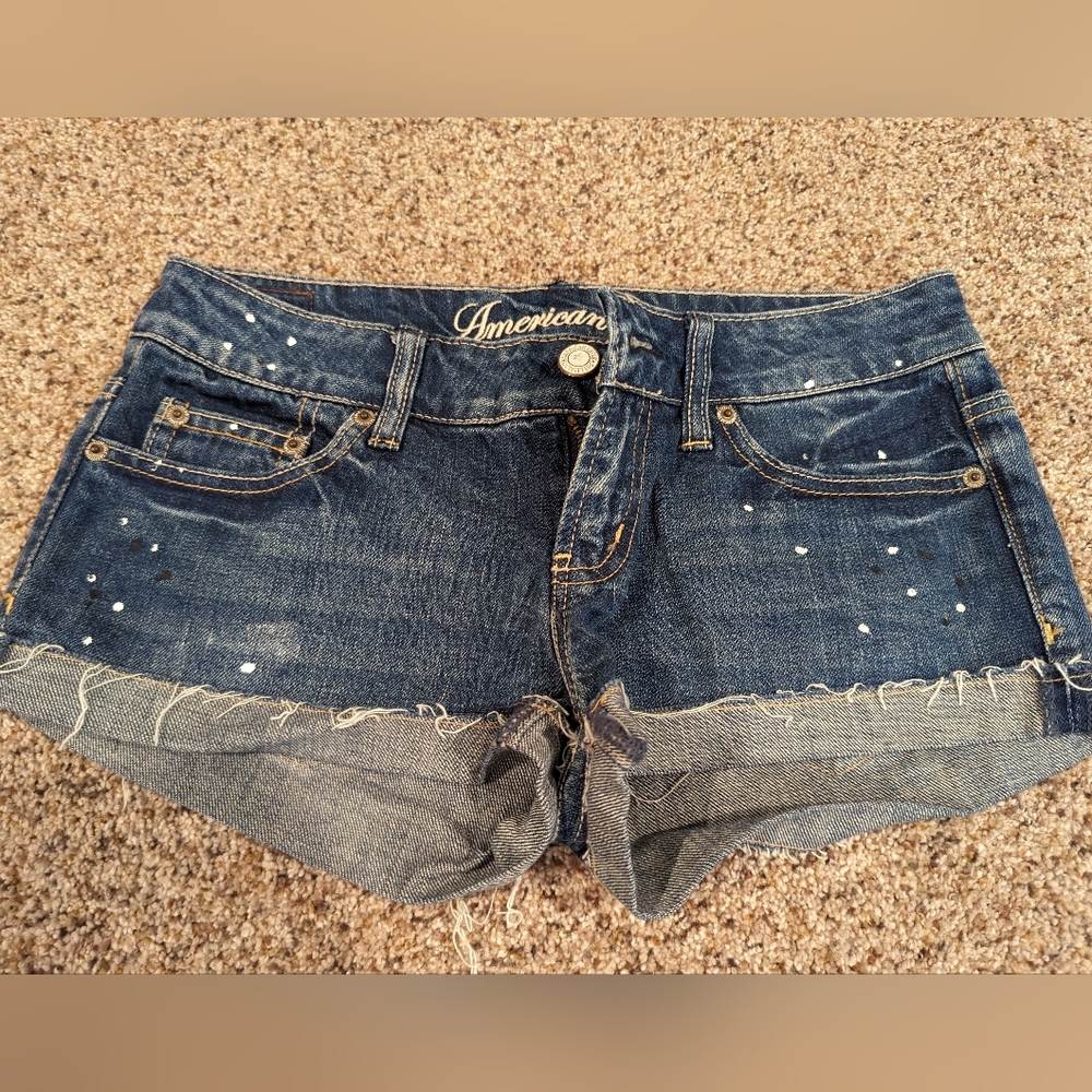 American Eagle jean shorts, size 2